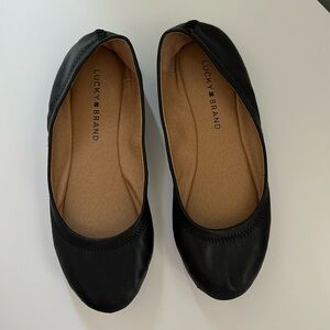 Lucky Brand leather ballet flats women’s size 7.5